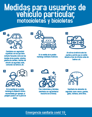 Medidas-para-Usuarios-de-vehiculos Recepción y entrega de materiales